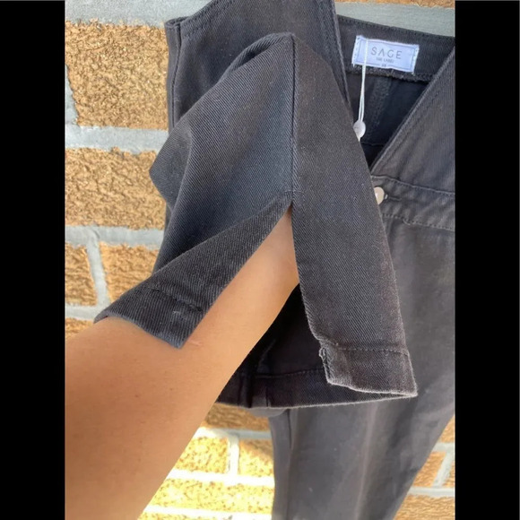 Sage The Label black overalls xs - Picture 9 of 12